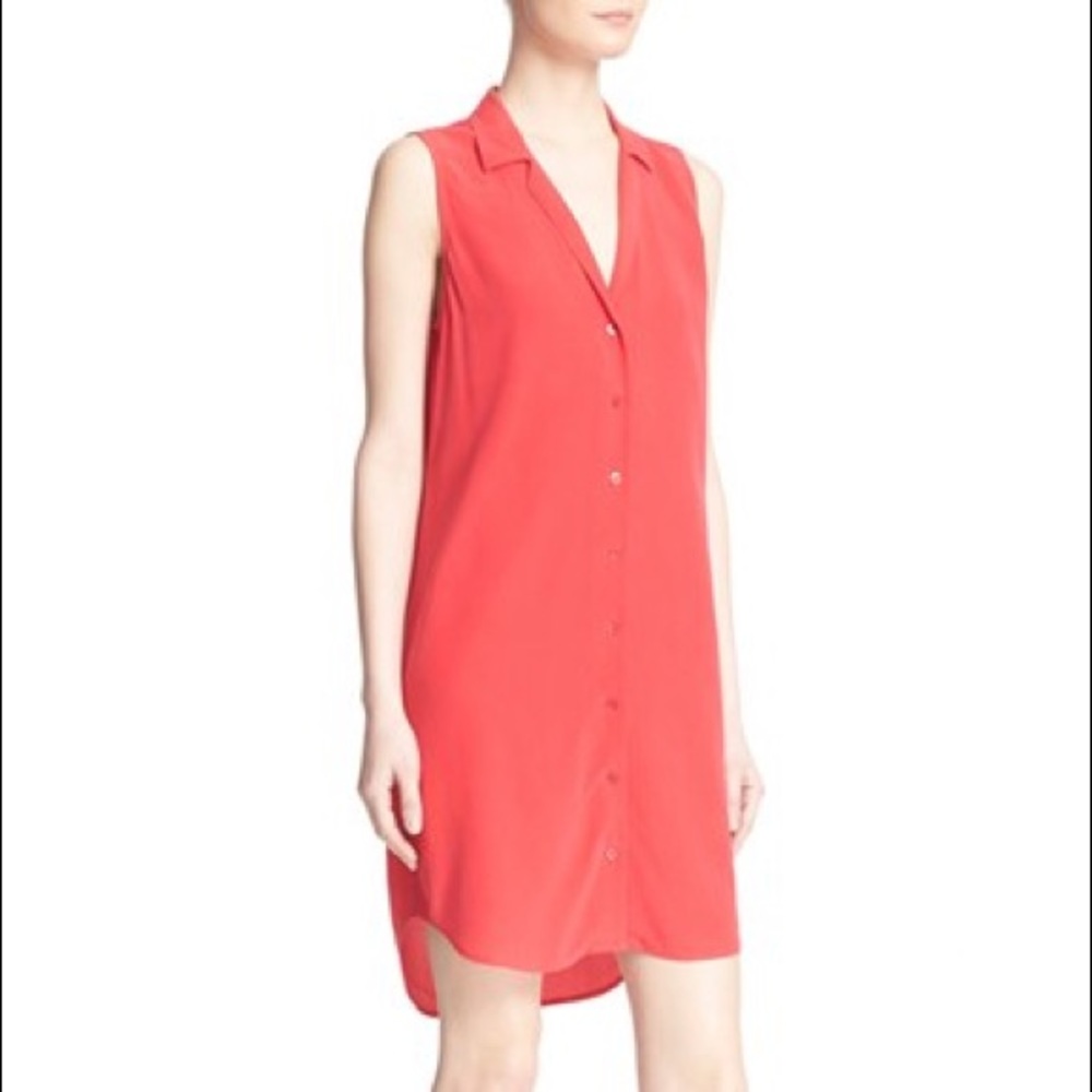 Equipment Silk Shirt dress